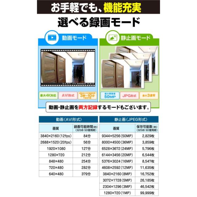 防犯カメラ トレイルカメラ 4K 5000万画素 ソーラー 高画質 室内 屋外_9