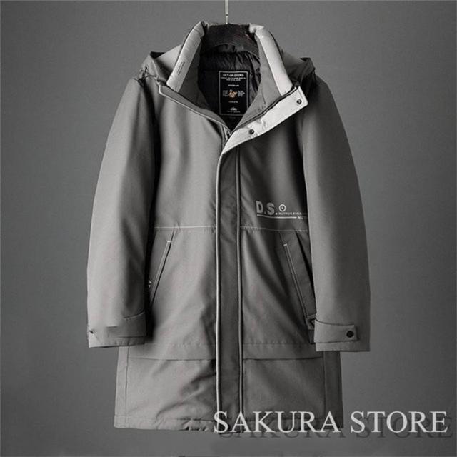 クーポン対象 年末セール ダウンコート メンズ ダウンジャケット 40代 50代 防風 保温 防寒 暖かい ボリュームネック 冬物 ブラック グレー 送料無料 クリスマスギフト ギフトに最適