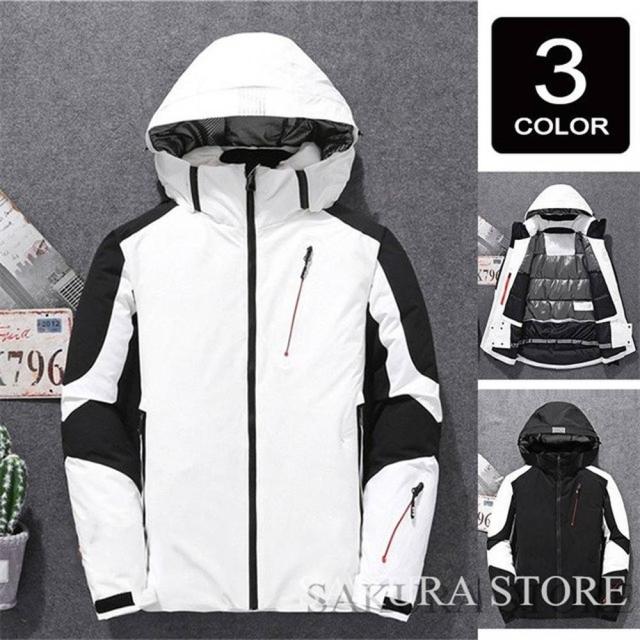 クーポン対象 年末セール ダウンジャケット メンズ アウター アウトドア ブルゾン ジャケット 冬服 防寒着 アウトドア 防風 保温 厚手 送料無料 クリスマスギフト ギフトに最適