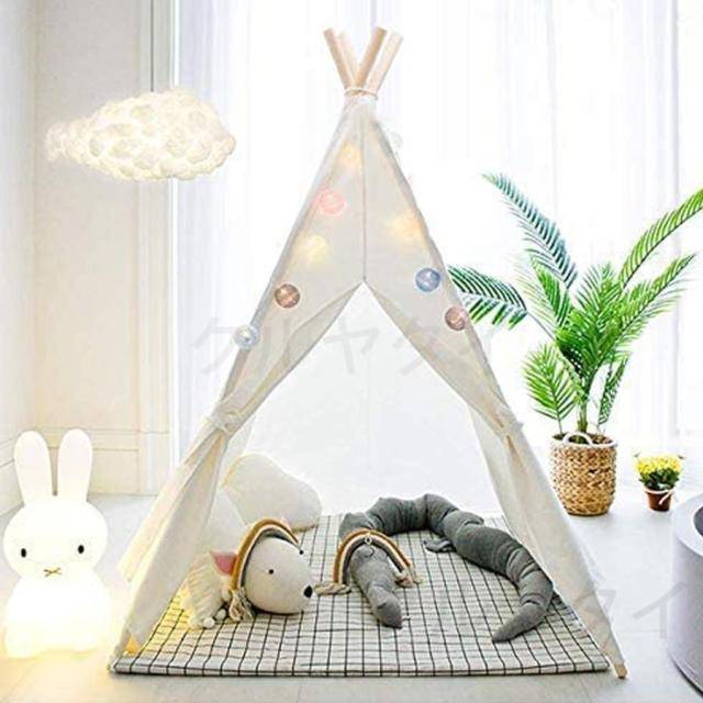 クーポン利用で〉子供用 室内 子供テント インディアンテント 秘密基地