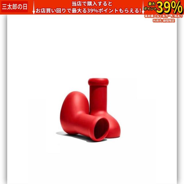 クーポン対象 年末セール RED BIG BOOTファッションブランド カジュアル ファッション 赤 レッド レインシューズ 送料無料 クリスマスギフト ギフトに最適