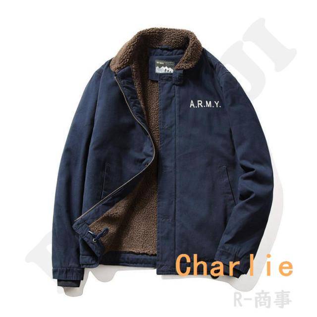 クーポン対象 年末セール N-1 デッキジャケット メンズ ミリタリー N1 U.S.NAVY 米海軍 米軍 ボアジャケット 裏起毛 防寒 ブルゾン ジャンパー お兄系 冬 秋 送料無料 クリスマスギフト ギフトに最適