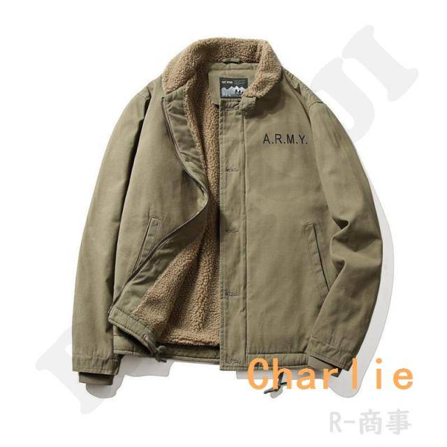 クーポン対象 年末セール N-1 デッキジャケット メンズ ミリタリー N1 U.S.NAVY 米海軍 米軍 ボアジャケット 裏起毛 防寒 ブルゾン ジャンパー お兄系 冬 秋 送料無料 クリスマスギフト ギフトに最適