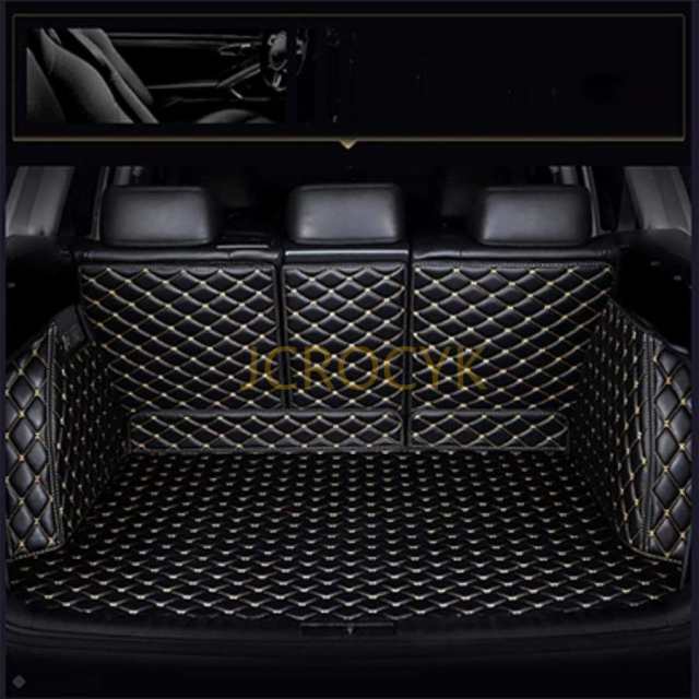 カスタム 車のトランクマット アウディA4 アバント B9 8W 2016-2022 トランクマット 車種専用設計ラゲッジマット 防水 滑り防止 耐汚れ 3Dフルカバーカーゴマッ_6