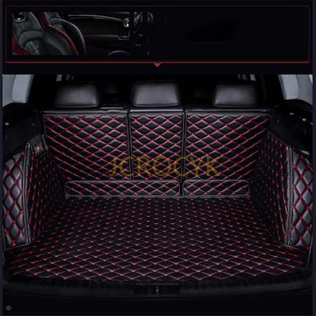 カスタム 車のトランクマット アウディA4 アバント B9 8W 2016-2022 トランクマット 車種専用設計ラゲッジマット 防水 滑り防止 耐汚れ 3Dフルカバーカーゴマッ_7
