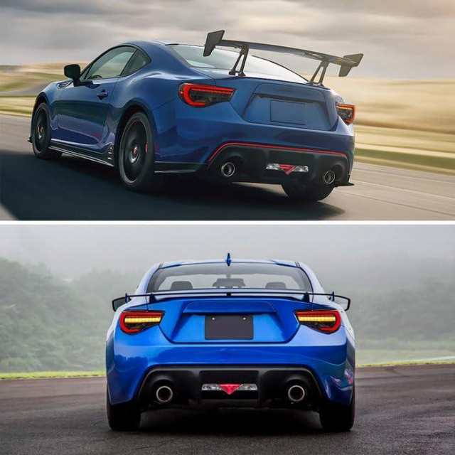 トヨタ 86 テールランプ スバル BRZ 流れるウインカー 左右2点セット テールライト 全LED 2012~2020年 スモーク Taillights For Toyota 86 zn6 BRZ ZC6_7