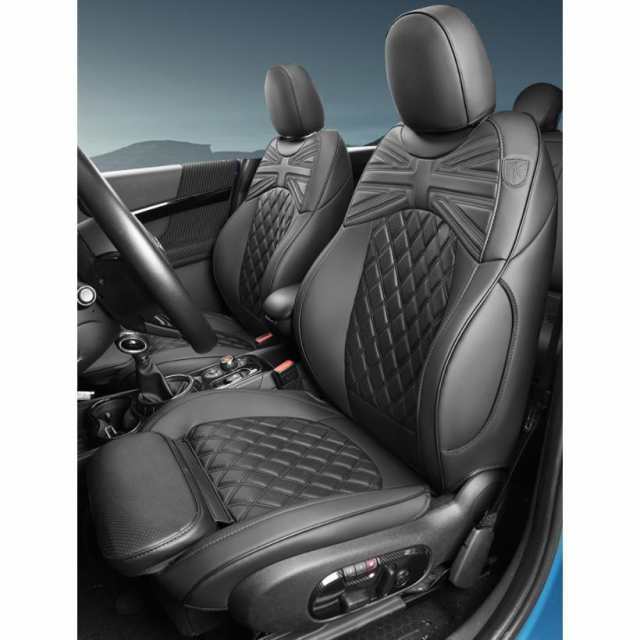 レザーシートカバーBMW MINIミニ F54/F55/F56/F60/R60 専用　4色から選択