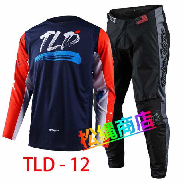 新品 TLD上下セット 2024年 モデル 汎用ウェア パンツ ジャージ 長袖 オフロード モトクロス パンツ モトクロス用セット バイク用品