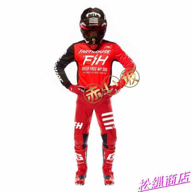 新品 上下セット 2023年 モデル 汎用ウェア パンツ ジャージ 長袖 オフロード モトクロス パンツ モトクロス用セット バイク用品