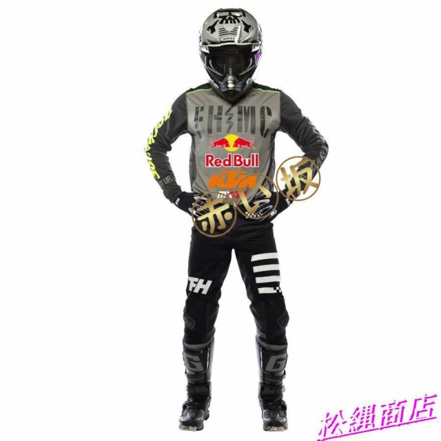新品 上下セット 2023年 モデル 汎用ウェア パンツ ジャージ 長袖 オフロード モトクロス パンツ モトクロス用セット バイク用品