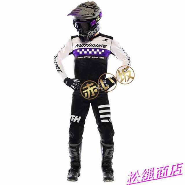 新品 上下セット 2023年 モデル 汎用ウェア パンツ ジャージ 長袖 オフロード モトクロス パンツ モトクロス用セット バイク用品