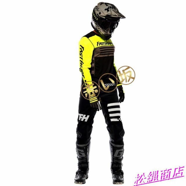 新品 上下セット 2023年 モデル 汎用ウェア パンツ ジャージ 長袖 オフロード モトクロス パンツ モトクロス用セット バイク用品