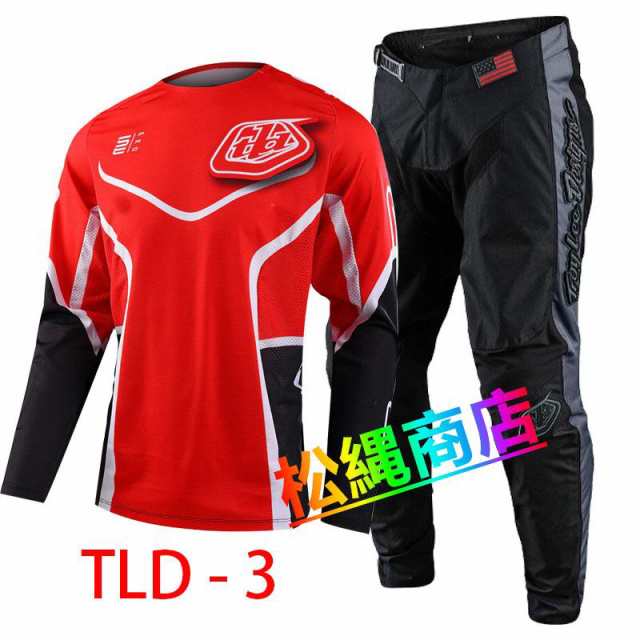 新品 TLD上下セット 2024年 モデル 汎用ウェア パンツ ジャージ 長袖 オフロード モトクロス パンツ モトクロス用セット バイク用品