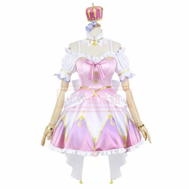 送料無料 バーチャルライバー VTuber 風 姫森ルーナ コスプレ 高品質
