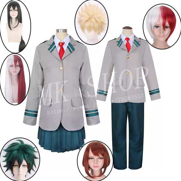 僕のヒーローアカデミア 轟焦凍 コスプレ ウィッグ ヒロアカ☆轟焦凍