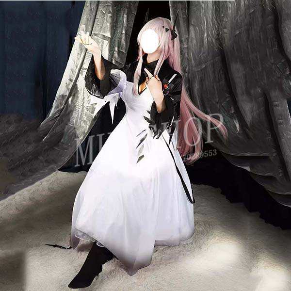 送料無料 アークナイツ Arknights 風 テレジア Theresa コスプレ 衣装 ウィッグ cos靴 コスチューム cosplay イベント 演出服 アニメ変装 仮装 ハロウィン_1