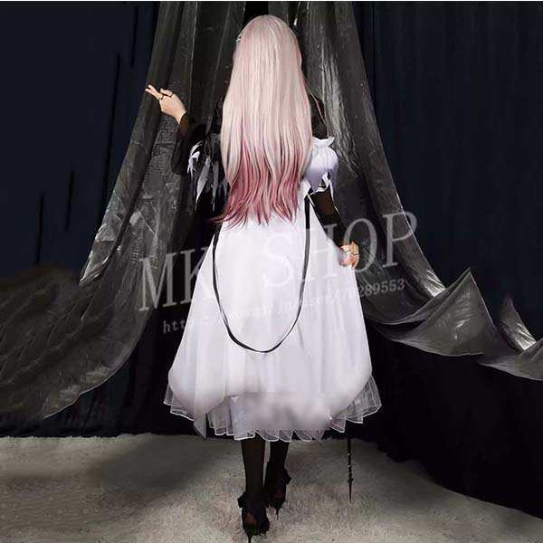 送料無料 アークナイツ Arknights 風 テレジア Theresa コスプレ 衣装 ウィッグ cos靴 コスチューム cosplay イベント 演出服 アニメ変装 仮装 ハロウィン_2