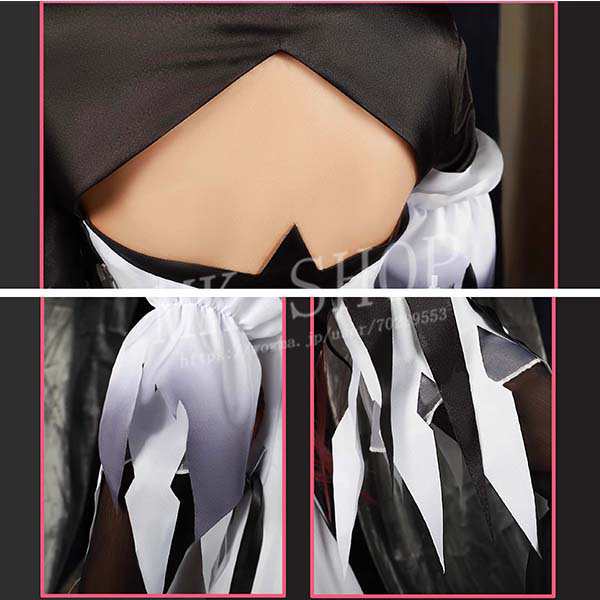 送料無料 アークナイツ Arknights 風 テレジア Theresa コスプレ 衣装 ウィッグ cos靴 コスチューム cosplay イベント 演出服 アニメ変装 仮装 ハロウィン_4