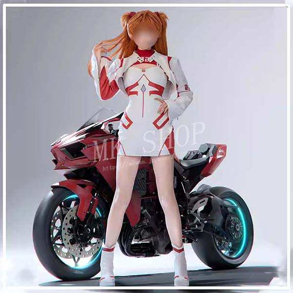 新世紀エヴァンゲリオンEVA 風 惣流・アスカ・ラングレー コスプレ 衣装 日常服 機関車の服 2種類の着こなし ハロウィン 変装 仮装 コスチューム 演出服 アニメ ゲーム ハロウィン cosplay 変装