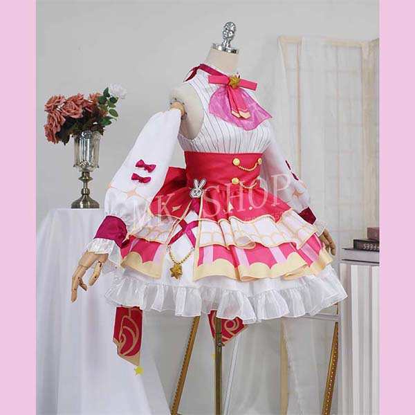 送料無料 推しの子 風 星野アイ コスプレ 衣装 cosplay 打歌服 ウィッグ コスチューム 演出服 アニメ ゲーム ハロウィン cosplay 変装_1