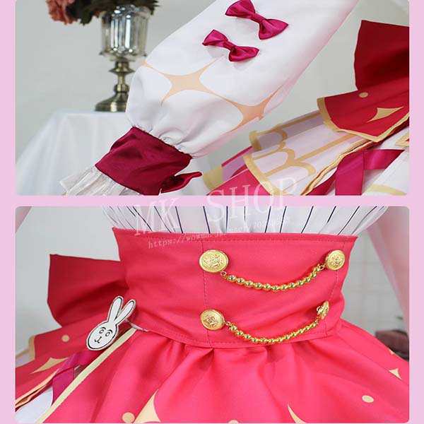 送料無料 推しの子 風 星野アイ コスプレ 衣装 cosplay 打歌服 ウィッグ コスチューム 演出服 アニメ ゲーム ハロウィン cosplay 変装_4