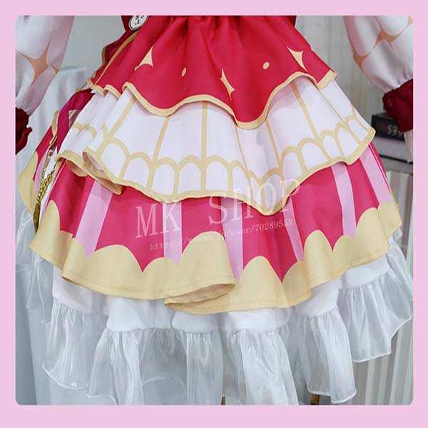 送料無料 推しの子 風 星野アイ コスプレ 衣装 cosplay 打歌服 ウィッグ コスチューム 演出服 アニメ ゲーム ハロウィン cosplay 変装_5