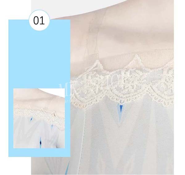 送料無料 アナと雪の女王 エルサ コスプレ 衣装 Elsa 姫様 ドレス 演出服 マント付き ワンピース レディー ス ウィッグ 大人サイズ エレガント 文化 祭 学園祭 ハロウェイン_4