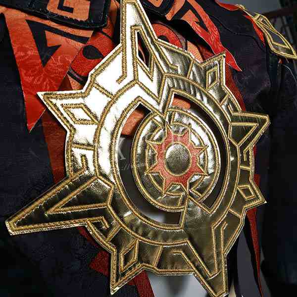 送料無料 原神 げんしん genshin 風 マーヴィカ Mavuika 火神 コスプレ衣装 ウィッグ 靴 演出服 アニメ ゲーム ハロウィン cosplay 変装_3