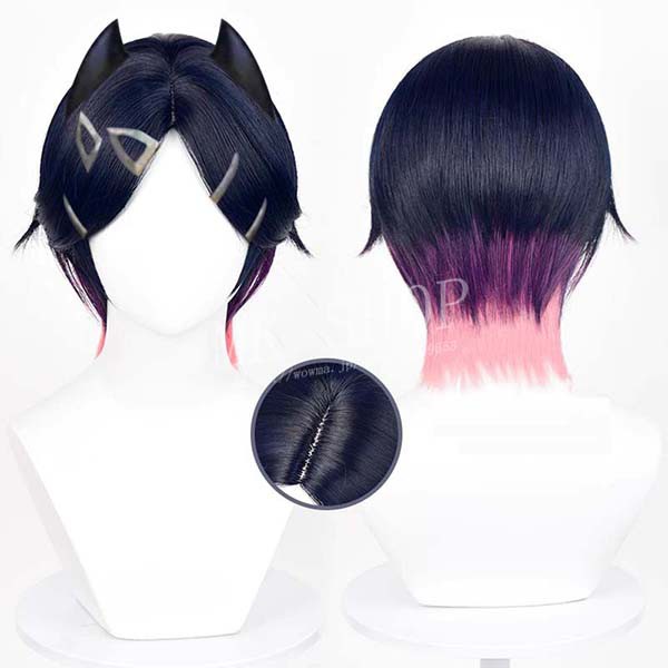 送料無料 VALORANT ヴァロラント風 クローヴ Clove コスプレ 衣装 ウィッグ 靴 リュックサック ハロウィンcosplay イベント パーティー コスチューム 変装_15