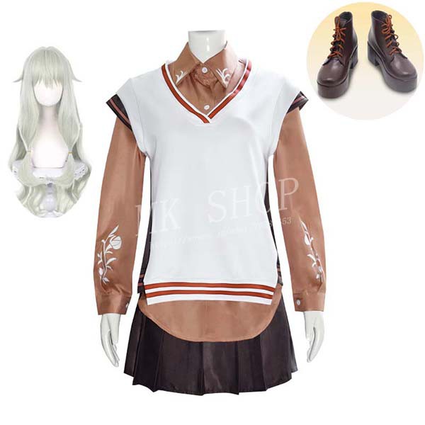 送料無料 プロジェクトセカイ カラフルステージ  feat.初音ミク 風 草薙 寧々 コスプレ衣装 ウィッグ 靴 コスチューム 演出服 アニメ ゲーム ハロウィン cosplay 変装