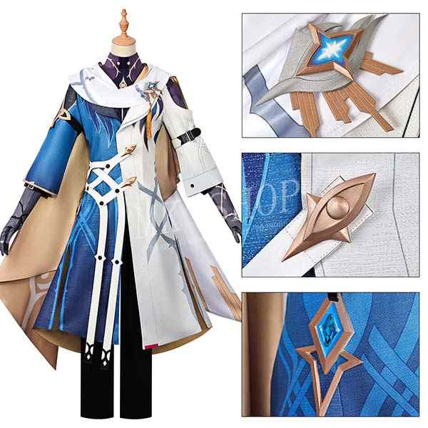 送料無料 崩壊 スターレイル 風 サンデー Sunday 新スキン コスプレ衣装 ウィッグ 靴 ハロウィン cosplay 変装 コスチューム 演出服 アニメ ゲーム_3
