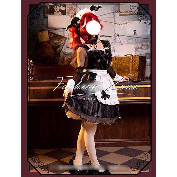 送料無料 IdentityV 第五人格 風 祭司 真理の下 赤毛魔女 コスプレ衣装 ウィッグ 靴 ハロウィン cosplay 変装 コスチューム 演出服 アニメ ゲーム_2