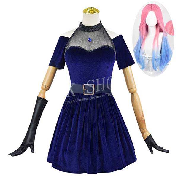 送料無料 エイリアン ステージ 風  ミジ  コスプレ  衣装 ウィッグ cosplay ハロウィン 演出服 変装