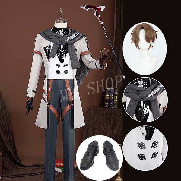 送料無料 崩壊 スターレイル 風 ヴェルト ヨウ Welt Yang コスプレ 衣装 ウィッグcos靴 道具手杖 cosplay コスチューム パーティーグッズ ハロウィン仮装 変装