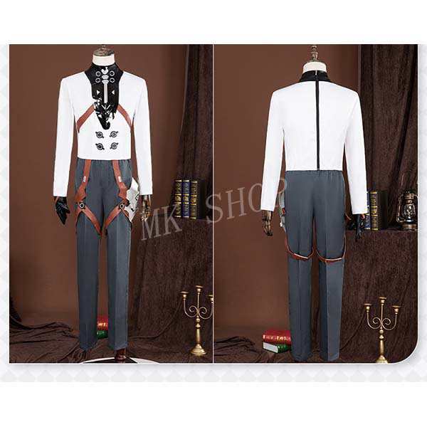 送料無料 崩壊 スターレイル 風 ヴェルト ヨウ Welt Yang コスプレ 衣装 ウィッグcos靴 道具手杖 cosplay コスチューム パーティーグッズ ハロウィン仮装 変装_3