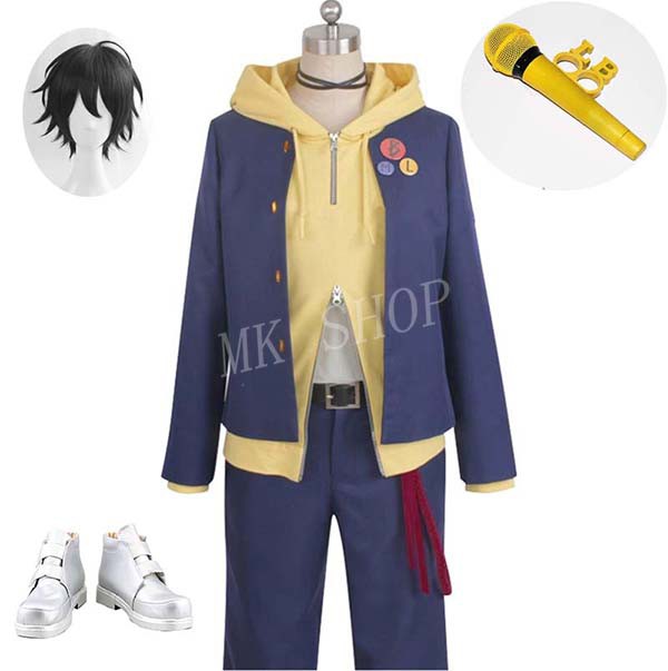 ヒプノシスマイク 山田三郎 コスプレ衣装 ウィッグ コスチューム