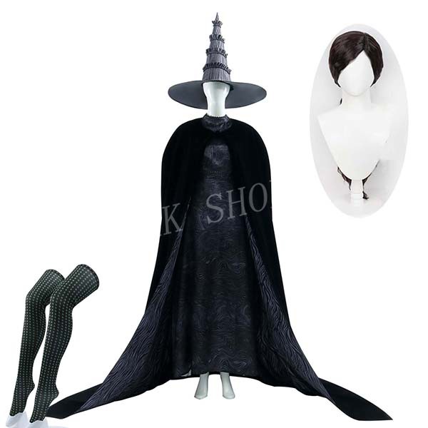 送料無料 Wicked ウィキッド ふたりの魔女 エルファバ スロップ コスプレ 衣装 ウィッグ コスチューム cosplay イベント 演出服 アニメ ハロウィン 変装 仮装