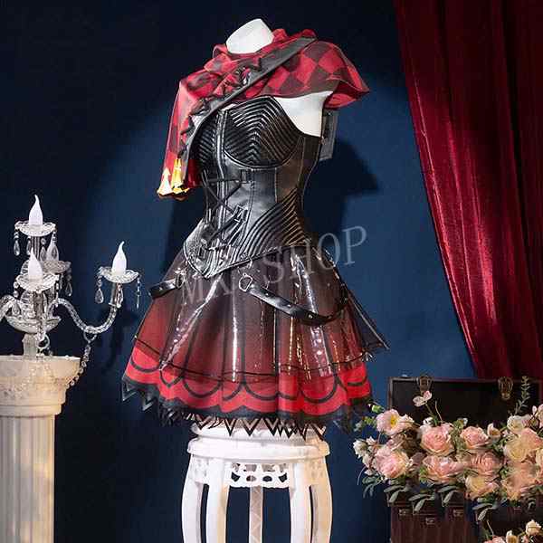 送料無料 IdentityV 第五人格 機械技師 コスプレ衣装 ウィッグ 靴 小紅帽 cosplay ハロウィン仮装 お祭り コスチューム 変装_1