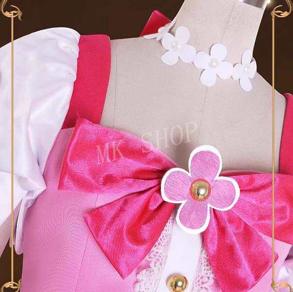 送料無料 Go プリンセスプリキュア 風 春野はるか キュアフローラ コスプレ 衣装 ウィッグcos靴 ハロウィンコスチューム イベント 忘年会 変装仮装 文化祭 余興はぜひ_4