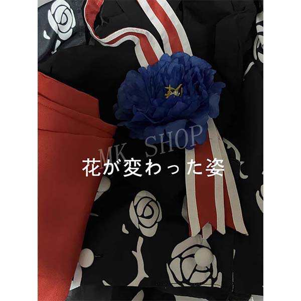 送料無料 悪魔執事と黒い猫 風 アモン リード コスプレ衣装 ウィッグ 男女兼用 演出服 アニメ ゲーム ハロウィン cosplay 変装_5