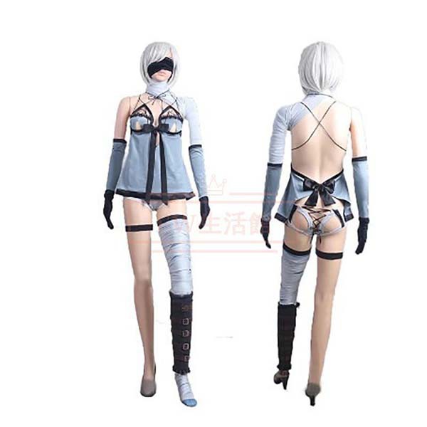 送料無料 NieR Automata ニーア オートマタ 2B コスプレ衣装 コスチューム 演出服 アニメ ゲーム ハロウィン cosplay 変装