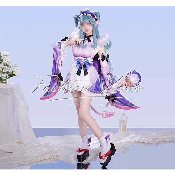 原神　夢見月瑞希コスプレ衣装 ウィッグ 靴 送料無料 原神 げんしん 風 夢見月瑞希 コスプレ衣装 ウィッグ 靴