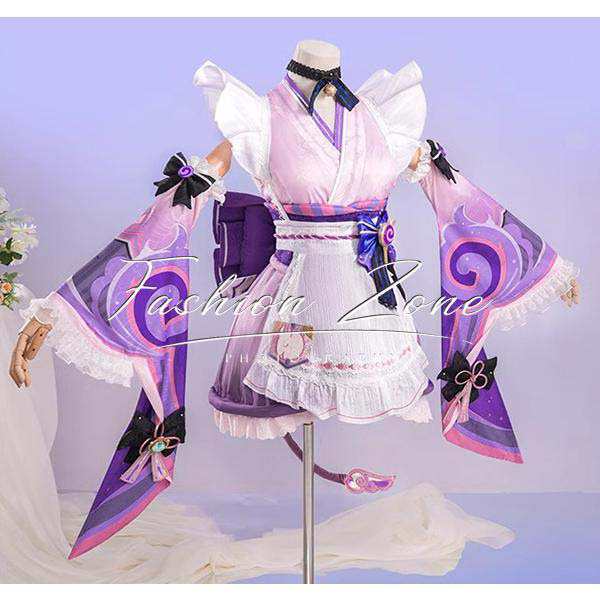 送料無料 原神 げんしん 風 夢見月瑞希 コスプレ衣装 ウィッグ 靴 cosplay ハロウィン 演出服 変装_2