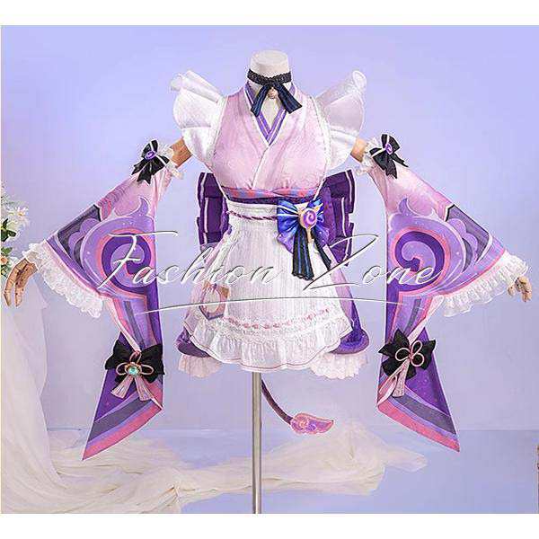 送料無料 原神 げんしん 風 夢見月瑞希 コスプレ衣装 ウィッグ 靴 cosplay ハロウィン 演出服 変装_3