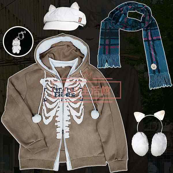 送料無料 バーチャルライバー VTuber 風 アザ Aza コスプレ衣装 コスチューム 演出服 アニメ ゲーム ハロウィン cosplay 変装