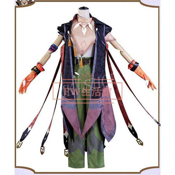 送料無料 原神 げんしん genshin Razor レザー コスプレ 衣装 ウィッグ 靴 道具 コスチューム 演出服 アニメ ゲーム ハロウィン cosplay 変装_1