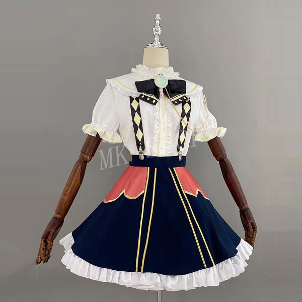 送料無料 バーチャルライバ VTuber 風 永雛タフィー コスプレ 衣装 ウィッグ 靴 コスチューム 演出服 アニメ ゲーム ハロウィン cosplay 変装_1