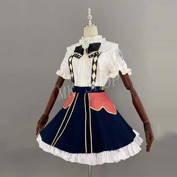 送料無料 バーチャルライバ VTuber 風 永雛タフィー コスプレ 衣装 ウィッグ 靴 コスチューム 演出服 アニメ ゲーム ハロウィン cosplay 変装_2