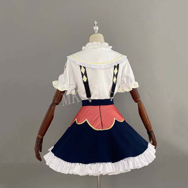 送料無料 バーチャルライバ VTuber 風 永雛タフィー コスプレ 衣装 ウィッグ 靴 コスチューム 演出服 アニメ ゲーム ハロウィン cosplay 変装_3