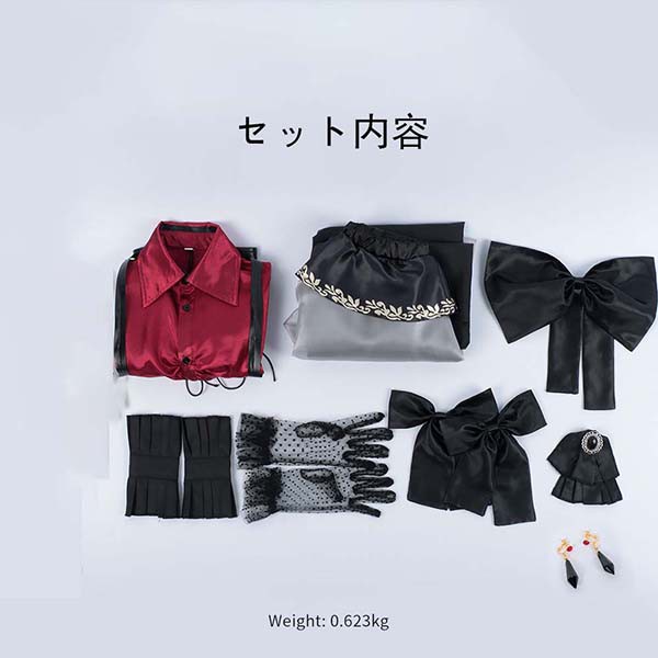 BanG Dream! 頌樂人偶 風 豊川 祥子 コスプレ御召しもの ウィッグ 靴 cosplay ハロウィン 上演服 化けの皮